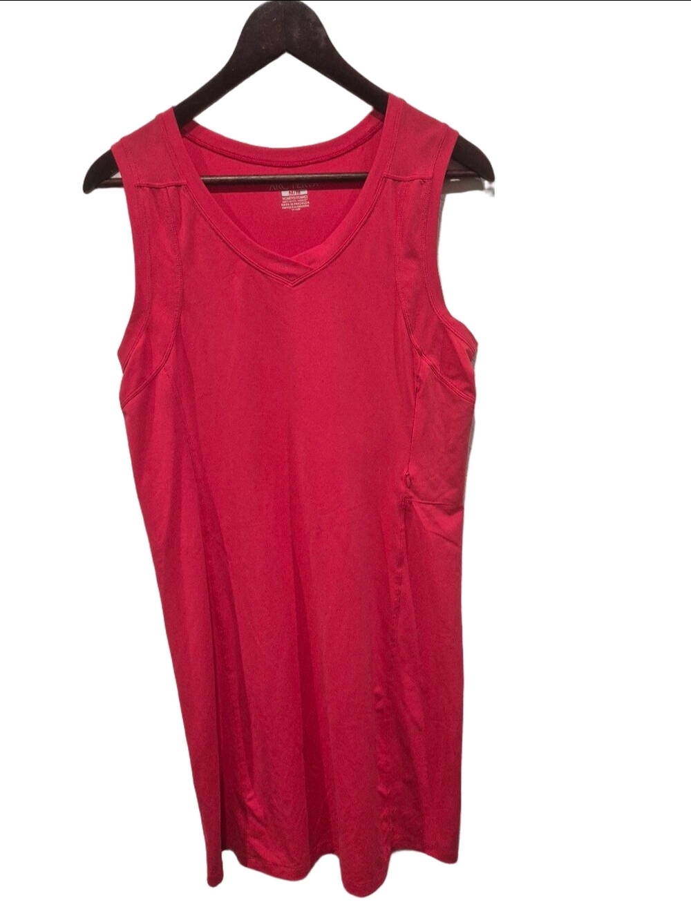 Arc'teryx Soltera Sleeveless A-Line Travel Hiking Dress Pink Coral Size Medium